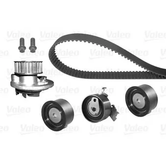 Pompe à eau + kit de courroie de distribution VALEO 614689