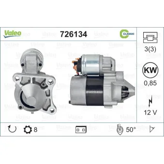 Démarreur VALEO 726134