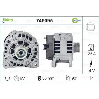 Alternateur VALEO 746095