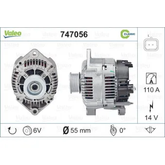 Alternateur VALEO 747056