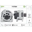 Alternateur VALEO 747064 - Visuel 1