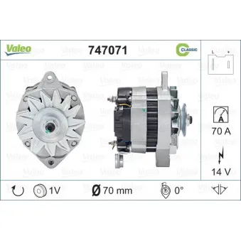 Alternateur VALEO 747071
