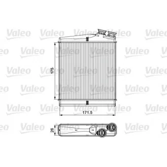Système de chauffage VALEO 811512