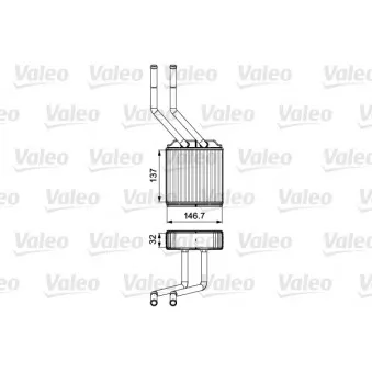 Système de chauffage VALEO 811520