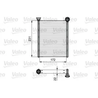 Système de chauffage VALEO 811534