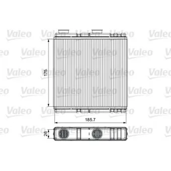 Système de chauffage VALEO 811543