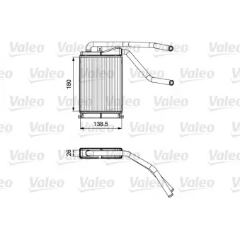 Système de chauffage VALEO 811546