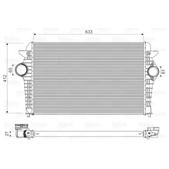 Intercooler, échangeur VALEO