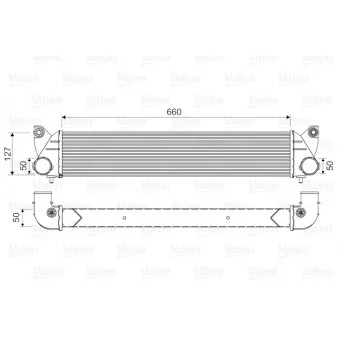 Intercooler, échangeur VALEO 818348