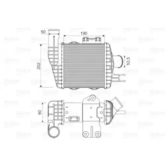 Intercooler, échangeur VALEO