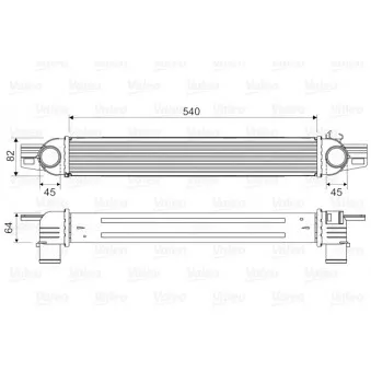 Intercooler, échangeur VALEO
