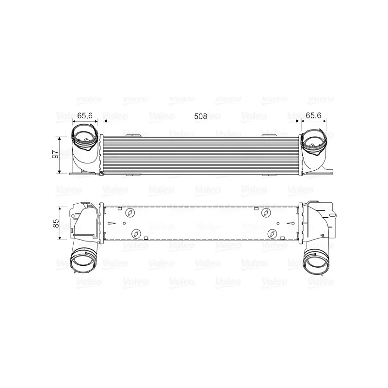 Intercooler, échangeur VALEO 818553