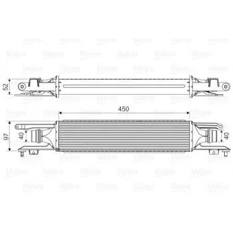 Intercooler, échangeur VALEO