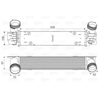 Intercooler, échangeur VALEO