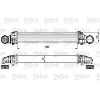 Intercooler, échangeur VALEO