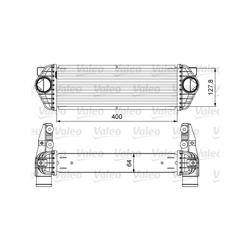 Intercooler, échangeur VALEO 818607