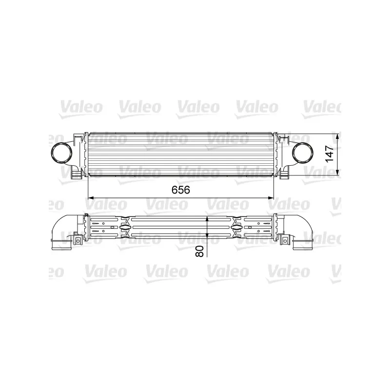 Intercooler, échangeur VALEO 818646
