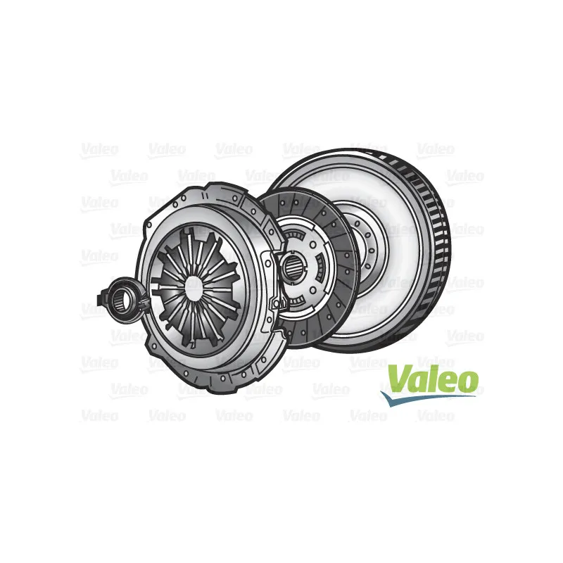 Kit d'embrayage + volant moteur VALEO 835178