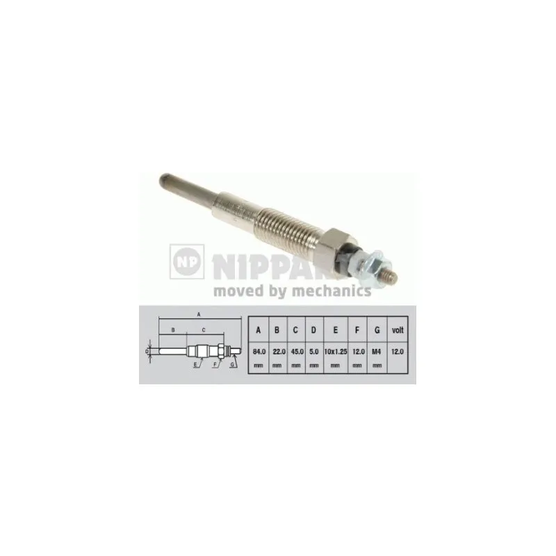 Bougie de préchauffage NIPPARTS N5710303