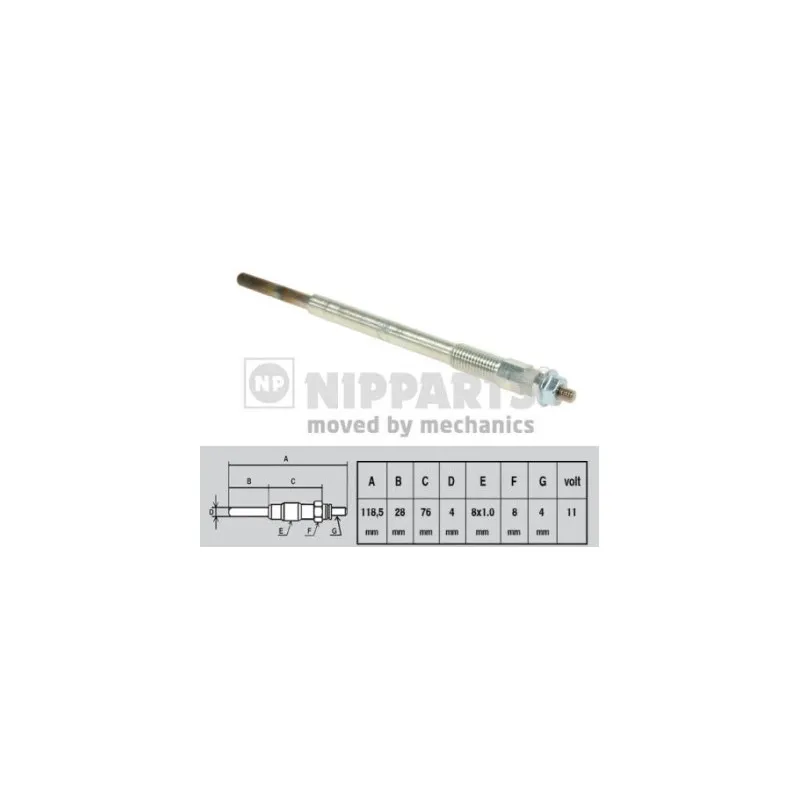 Bougie de préchauffage NIPPARTS N5713014