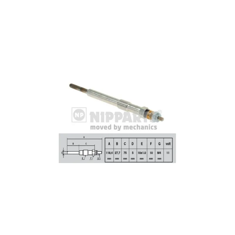 Bougie de préchauffage NIPPARTS N5718004