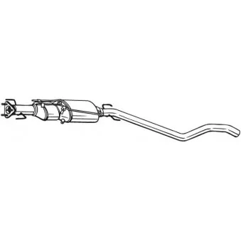 Filtre à particules / à suie, échappement BOSAL 097-131