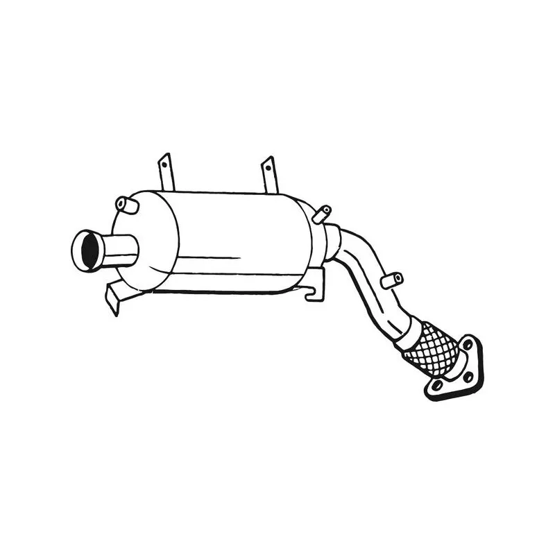 Filtre à particules / à suie, échappement BOSAL 097-235
