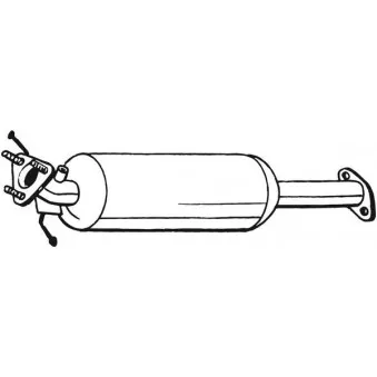 Filtre à particules / à suie, échappement BOSAL 097-311