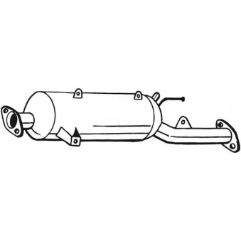 Filtre à particules / à suie, échappement BOSAL