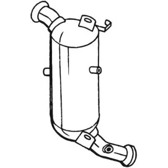 Filtre à particules / à suie, échappement BOSAL 097-317