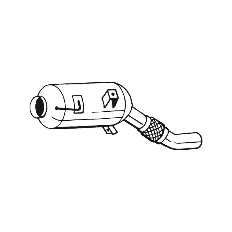 Filtre à particules / à suie, échappement BOSAL 097-323