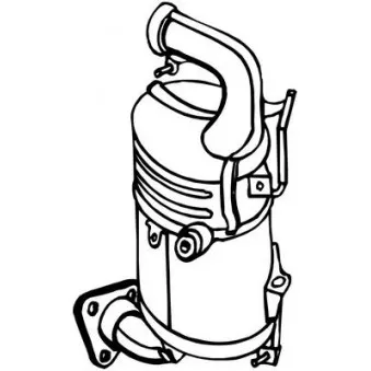 Filtre à particules / à suie, échappement BOSAL
