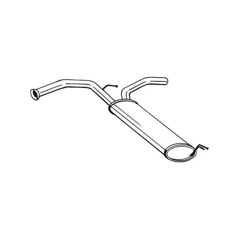 Silencieux arrière BOSAL 135-247