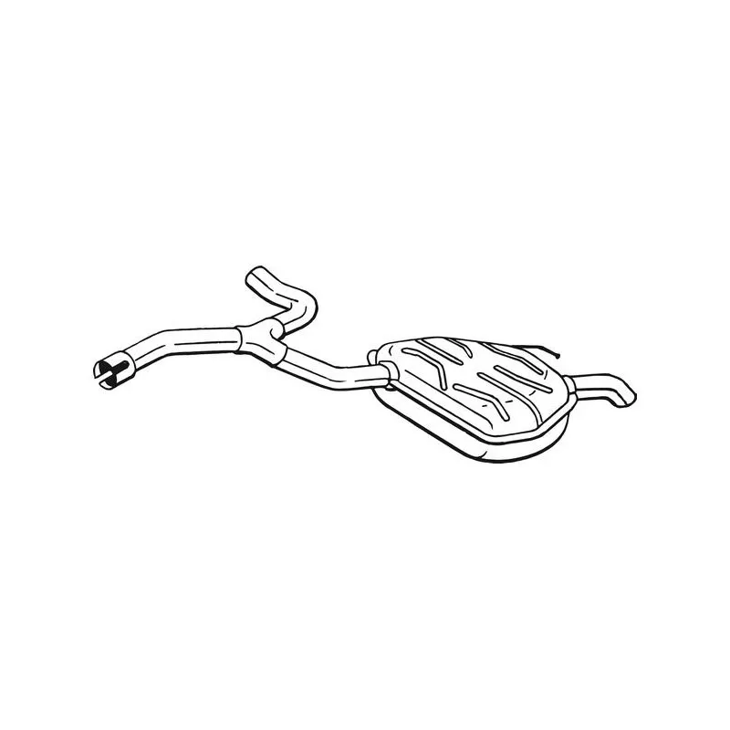 Silencieux arrière BOSAL 235-195