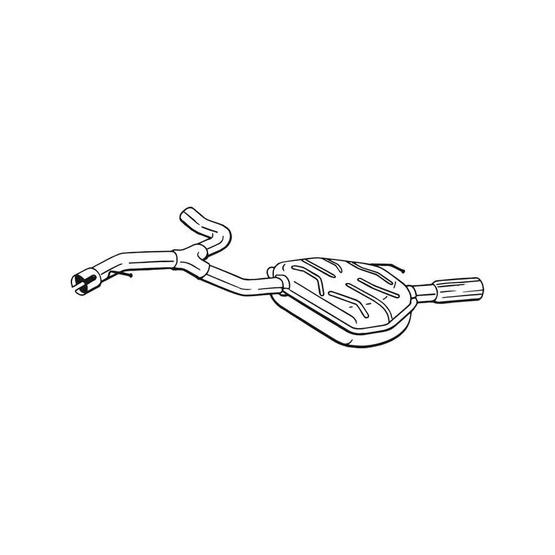 Silencieux arrière BOSAL 235-929
