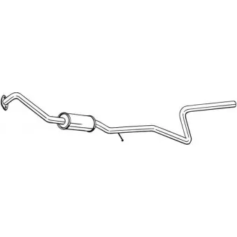 Silencieux central BOSAL 288-185