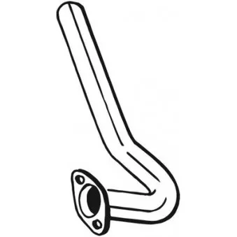 Tuyau d'échappement BOSAL 750-293