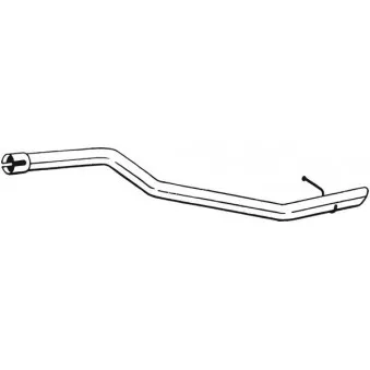 Tuyau d'échappement BOSAL 800-227