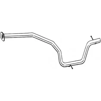 Tuyau d'échappement BOSAL 850-163