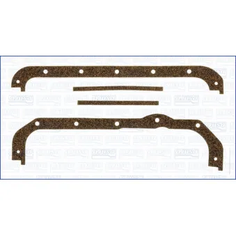 Jeu de joints d'étanchéité, carter d'huile AJUSA 59003400
