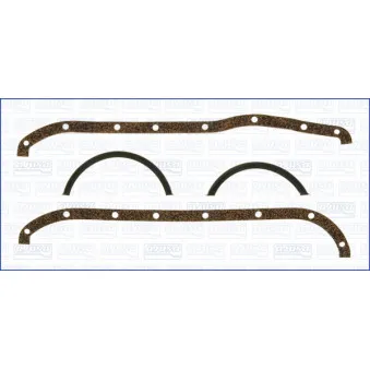 Jeu de joints d'étanchéité, carter d'huile AJUSA