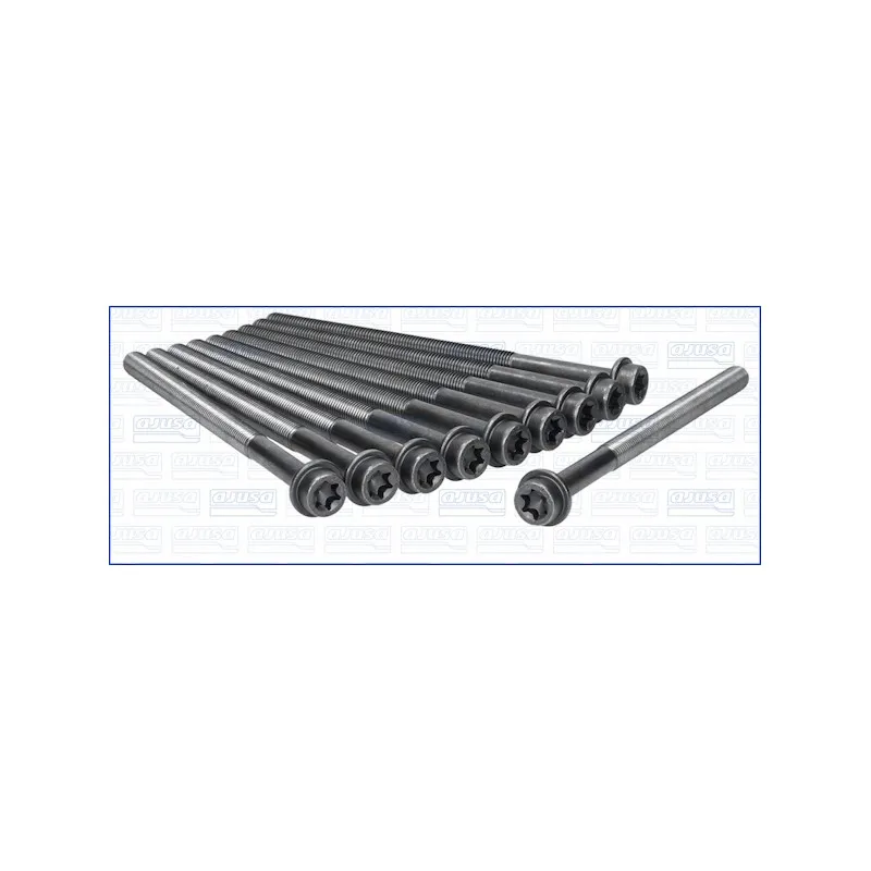 Jeu de boulons de culasse de cylindre AJUSA 81002000