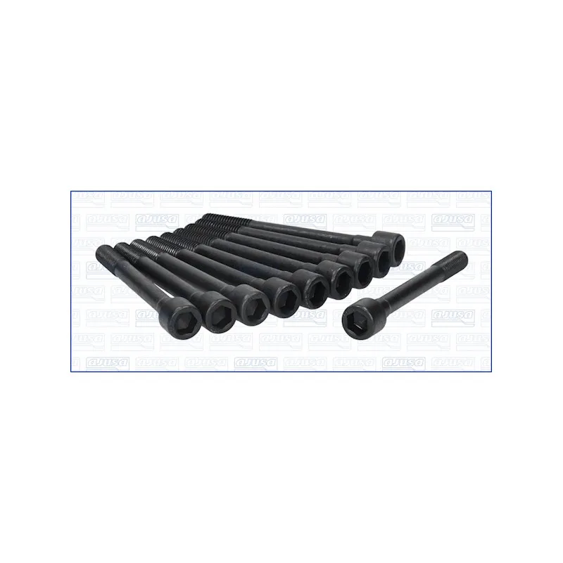Jeu de boulons de culasse de cylindre AJUSA 81002600