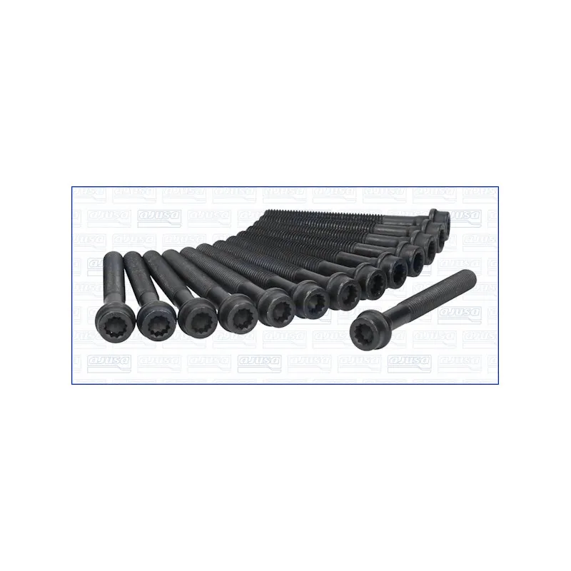 Jeu de boulons de culasse de cylindre AJUSA 81006300