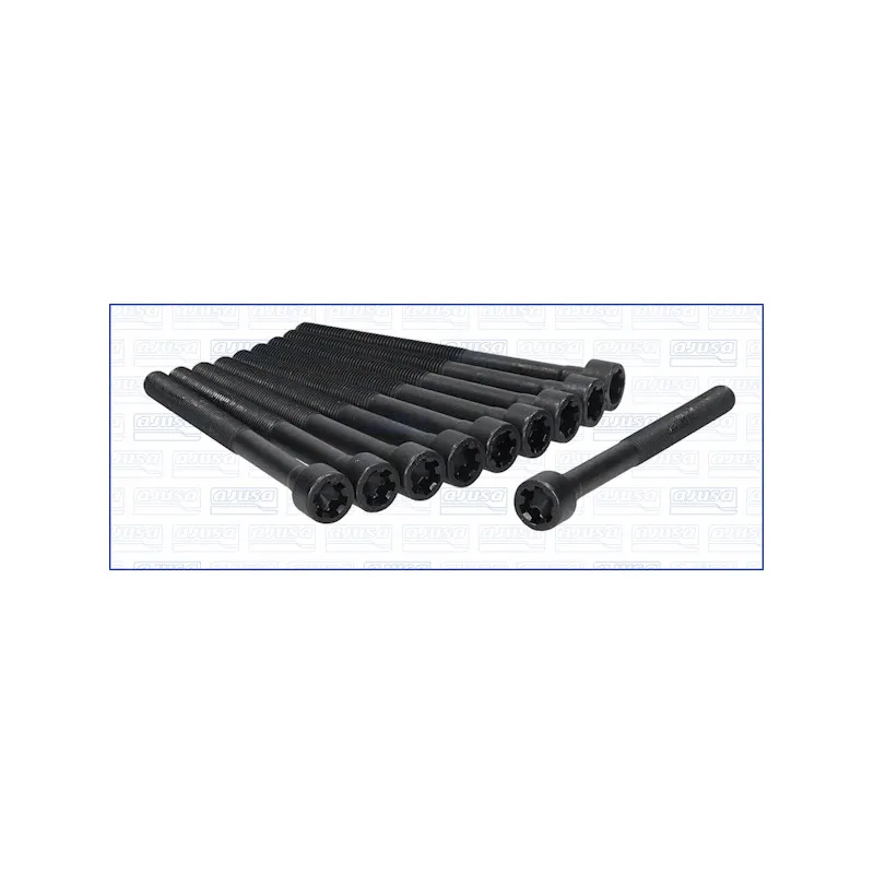 Jeu de boulons de culasse de cylindre AJUSA 81007300