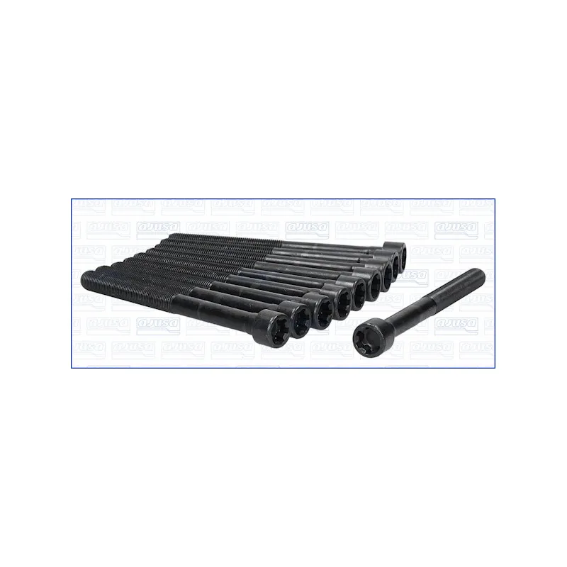 Jeu de boulons de culasse de cylindre AJUSA 81007700