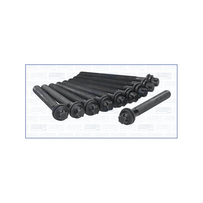 Jeu de boulons de culasse de cylindre AJUSA 81007900