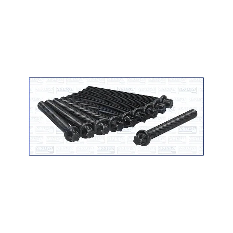 Jeu de boulons de culasse de cylindre AJUSA 81008600