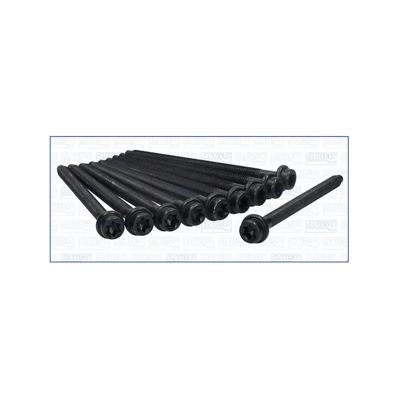Jeu de boulons de culasse de cylindre AJUSA 81017400