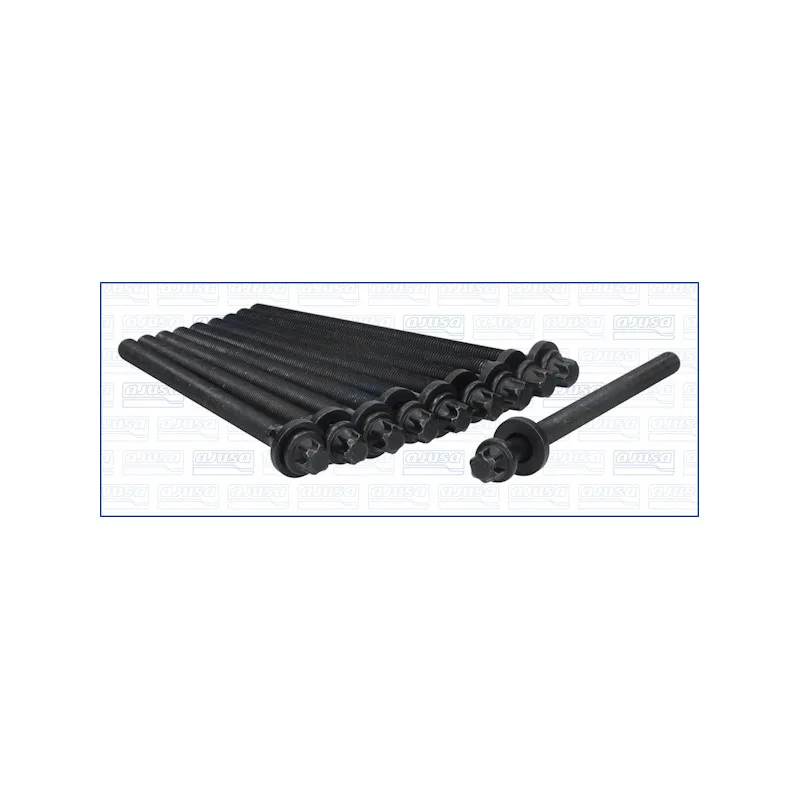 Jeu de boulons de culasse de cylindre AJUSA 81017600